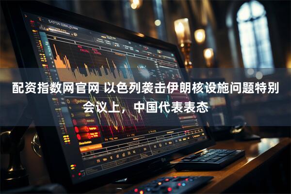 配资指数网官网 以色列袭击伊朗核设施问题特别会议上，中国代表表态