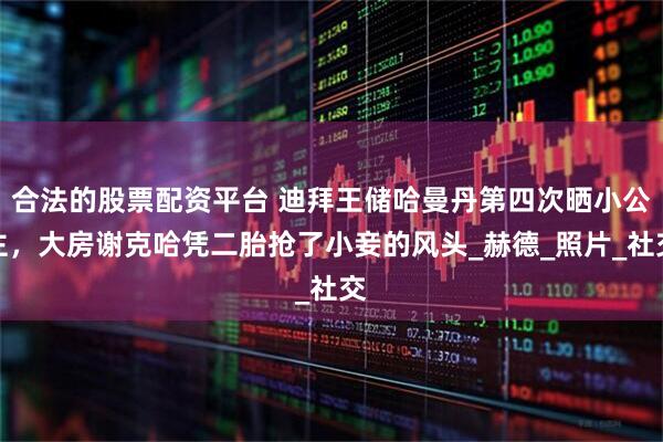 合法的股票配资平台 迪拜王储哈曼丹第四次晒小公主，大房谢克哈凭二胎抢了小妾的风头_赫德_照片_社交