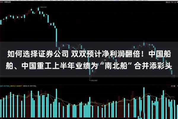 如何选择证券公司 双双预计净利润翻倍！中国船舶、中国重工上半年业绩为“南北船”合并添彩头